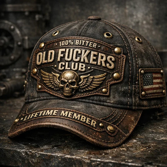 🔥 Flash Sale 60% OFF – Old Fuckers Club Retro Baseball Cap 🎁 Buy 3+ Unlock Free Shipping